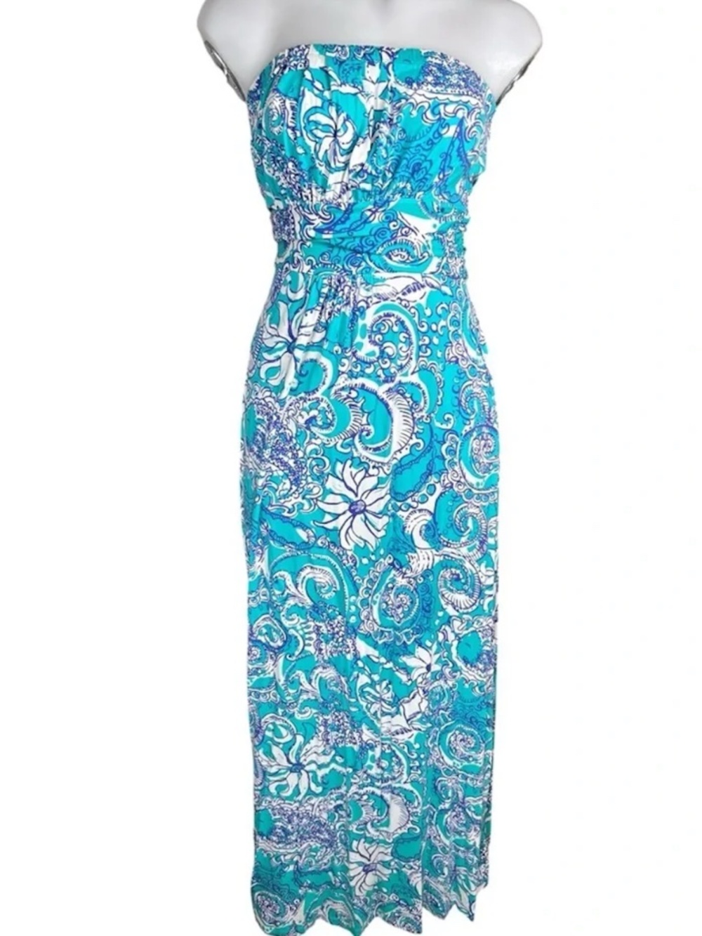 Lilly Pulitzer Holbrook Strapless Maxi Dress - Picture 5 of 6